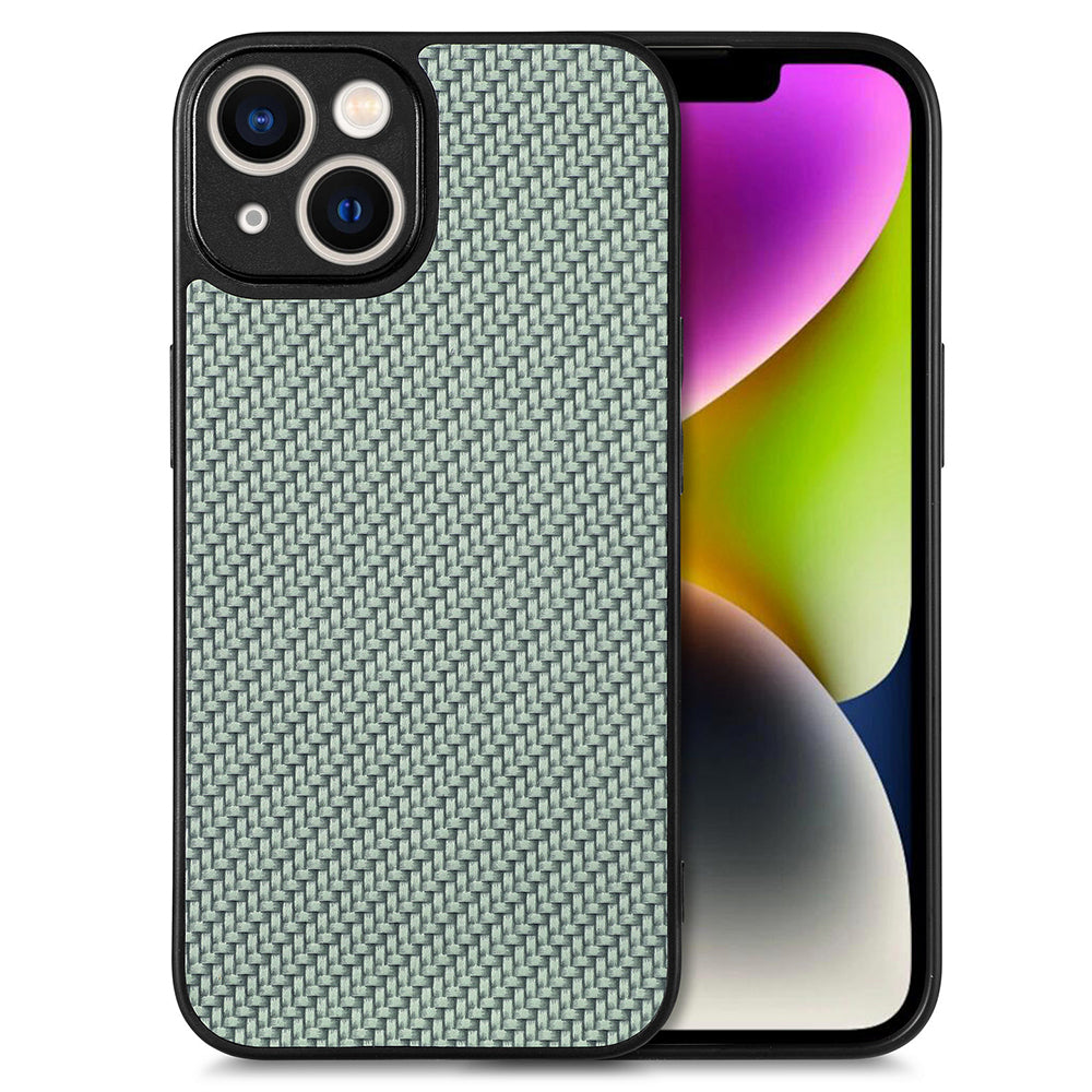 C1 for iPhone 13 Case Carbon Fiber Texture PU+PC+TPU Phone Cover C1 for iPhone 13 Case Carbon Fiber Texture PU+PC+TPU Phone Cover